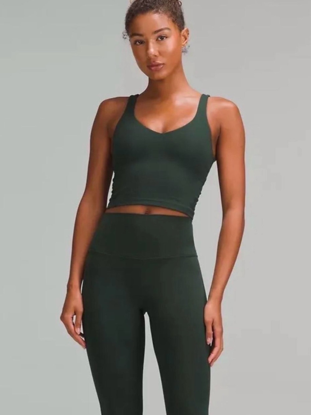 Lululemon Align Tank Green Crop Top | Size 8